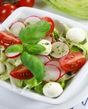 Salade de basilic